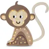 Image de LITTLE LIGHTS Lampe Veilleuse Singe Brun