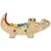 Image de LITTLE LIGHTS Petite Lampe Veilleuse Crocodile Bois Naturel