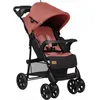 Image de Poussette Canne LÃ©gÃ¨re Lionelo Emma - Plage Rapide - 6-36 Mois - Sac Inclus - Grand Panier - Marron