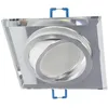 Image de CRYSTAL R Argent IP20 carré verre orientable plafonnier spot EDO777404 Edo Solutions
