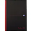Image de Oxford black n red 400047607 cahier a4 192 pages noir