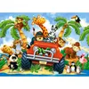 Image de Puzzle 60 PiÃ¨ces Peluches En Safari