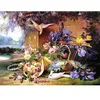 Image de Puzzle 2000 pièces - Vie élégante parmi les fleurs, Eugène Bidau