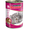 Image de 10 x 415 g Super Benek Chunks sans céréales en sauce, au veau, nourriture humide pour chats