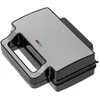 Image de Adler Adler AD 3073 gaufrier et appareil à croque-monsieur 1400 W Noir, Argent