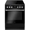 Image de Amica ACV7005RN four et cuisiniÃ¨re Electrique Plaque avec zone Ã  induction Noir