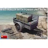 Image de Mini Art Maquette - Mini Art - Remorque K-52 Trailer W/Power Unit Pe-95 - 1:35 - Plastique - Gris-Mini Art