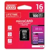 Image de GOODRAM M1AA - Carte mémoire flash (adaptateur SD inclus(e)) - 16 Go - UHS-I / Class10 - microSDHC UHS-I