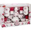 Image de Mega CrÃ©ative - Coffret Dinette Motif Fleurs Rose