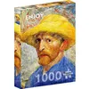Image de Puzzle 1000 pièces Enjoy - Vincent Van Gogh : Autoportrait au chapeau de paille