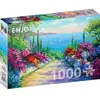 Image de Puzzle 1000 pièces ENJOY - Route ensoleillée vers la mer