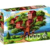 Image de Puzzle 1000 pièces ENJOY - Cabanes dans les arbres