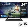 Image de Smart Tech Smart Tech 24HN01V3CA - 24" - TV HD LED 60cm Triple Tuner Dolby Audio H.265 HDMI USB, Résolution: 1366 (H) × 768 (V); Chargeur 12 Volts