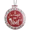 Image de Décoration de sapin en métal à suspendre magie de noël