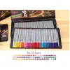 Image de Lot de 72 Crayons de couleur crayon aquarelle avec Boîte d'étain