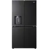 Image de RÃ©frigÃ©rateur amÃ©ricain Haier HCW99F18DIMB rÃ©frigÃ©rateur amÃ©ricain Pose libre 630 L Noir