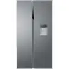 Image de Haier Réfrigérateur-congélateur Haier HSR3918EWPG - side-by-side avec distributeur d'eau - 90.8x64.7x177.5 cm (lxpxh) - 521 litres - classe E - argent