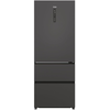 Image de RÃ©frigÃ©rateur combinÃ© Haier 3D 70 Serie 5 HTR5719ENPT Pose libre 528 L Noir