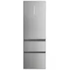 Image de RÃ©frigÃ©rateur combinÃ© Haier 3D 60 Serie 3 HTW 3618DNMG Pose libre 360 L Acier inoxydable