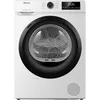 Image de Hisense Hisense DHQE800BW2 sèche-linge Pose libre chargement frontal 8 kg Blanc