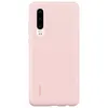 Image de Coque rigide en silicone Huawei Rose pour P30