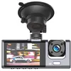 Image de Dashcam 3 CamÃ©ras EmbarquÃ©e pour Voiture avec Microphone et Haut-parleur Partel Noir