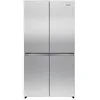Image de RÃ©frigÃ©rateur amÃ©ricain Hisense RQ5P640SSSD rÃ©frigÃ©rateur amÃ©ricain Pose libre 647 L Acier inoxydable