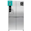 Image de RÃ©frigÃ©rateur amÃ©ricain Hisense RQ640P5SSD rÃ©frigÃ©rateur amÃ©ricain Pose libre 640 L Acier inoxydable