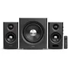 Image de Enceintes bibliothèque amplifiées 2.1 Edifier S355DB - Caisson 8" sans fil - 150W Tri-Amp Hi-Res - Bluetooth 6.0 LDAC - Noir