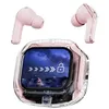 Image de Écouteurs Bluetooth sans fil SZSMART AIRMAX6 Lite (intra-auriculaires, microphone, écran tactile LCD, rose)