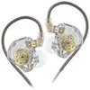 Image de Écouteurs SZSMART kz-edx Lite HIFI courbes couleur transparente (sensibilité dans l’oreille 108±3db)