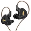 Image de Écouteurs SZSMART KZ EDX HIFI courbés noirs (In ear - sensibilité 112db)