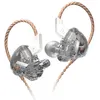 Image de Écouteurs SZSMART KZ EDX HIFI courbés gris (In ear - sensibilité 112db)