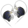 Image de Écouteurs SZSMART KZ ZSN PRO 2 HIFI courbés bleus (In ear - sensibilité 108db)