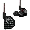 Image de Écouteurs SZSMART KZ ZST HIFI courbés noirs (In ear - sensibilité 106db)