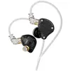 Image de Écouteurs SZSMART KZ-ZS10 PRO HIFI courbés noirs 01 (In ear - sensibilité 111db)