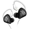 Image de Écouteurs SZSMART KZ-ZST X HIFI courbés noirs (In ear - sensibilité 107db)