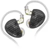 Image de Écouteurs SZSMART KZ AS16 PRO HIFI courbés noirs (In ear - sensibilité 111±3db - Version haute résistance)