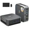 Image de Blackview Mini Pc MP50 AMD Ryzen 5 3500U 16 Go DDR4 512 Go M.2 SSD Windows 11 Pro Mini Ordinateur Bureau - Noir