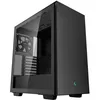 Image de Boîtier Pc Moyen Tour Sans Alim - Deepcool Ch510 (Noir) - E-Atx/Atx/Micro Atx - 1X120Mm - Usb 3.0/Hd Audio - Verre Trempé