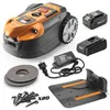 Image de Robot tondeuse autonome 24V sans fil pÃ©rimÃ©trique avec station de charge - Max 600mÂ²