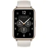 Image de Montre connectée Huawei Watch Fit 2 Classic bracelet cuir Blanc