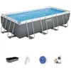 Image de Bestway Piscine tubulaire Power Steel rectangulaire 5,49 x 2,74 x 1,22 m - Bestway