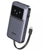 Image de Ugreen Uno - Banque d'alimentation - câble USB-C intégré - 10000 mAh - 30 Watt - 3 A - Fast Charge, PD (USB-C)
