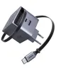 Image de Ugreen Nexode Pro series X614 - Adaptateur secteur - GaN - 45 Watt - 3.25 A - QC 2.0, QC 3.0, QC 4.0, QC 4.0+, Power Delivery 3.0 + PPS, Apple Fast Charge, Fast Charge, FC - 3 connecteurs de sortie (2 x USB-C, USB)