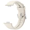 Image de Bracelet en Silicone Huawei Watch Fit 4 Blanc