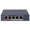 Image de Hikvision DS-3E1105P-EI - Commutateur - intelligent - 4 x 10/100 (4 PoE) + 1 x 10/100 - de bureau - High PoE / PoE+ (60 W)