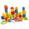 Image de Hape - E1019 - Jeu De Construction - Formes Ã Enfiler