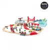 Image de Hape Coffret De Train City Deux En Un