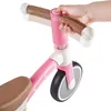 Image de Draisienne 3 Roues Pour Bébé Dès 18 Mois Petit Vélo Sans Pédales Rose